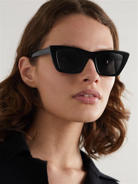 Saint Laurent Cat Eye Sunglasses 